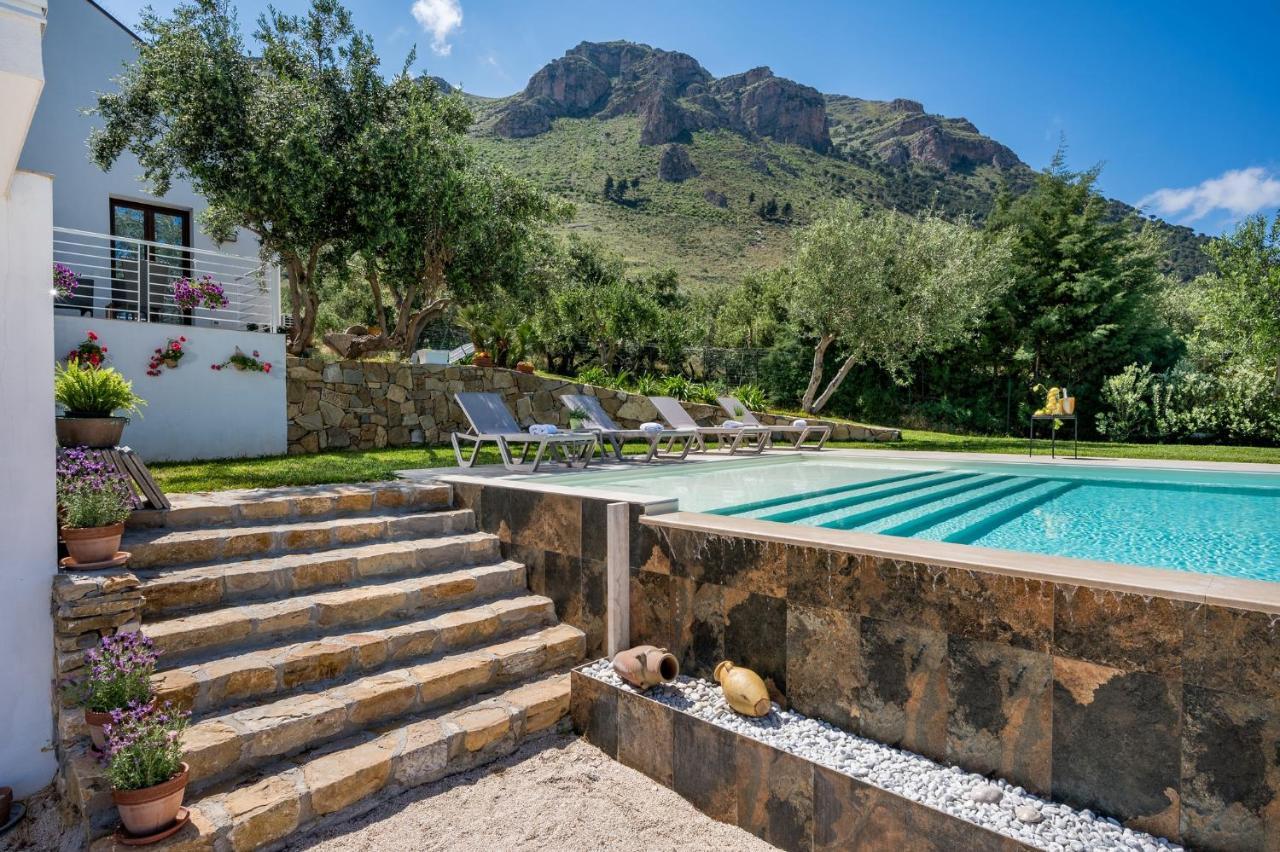 Villa Maria Con Piscina E Vista Mare Castellammare del Golfo Exterior foto