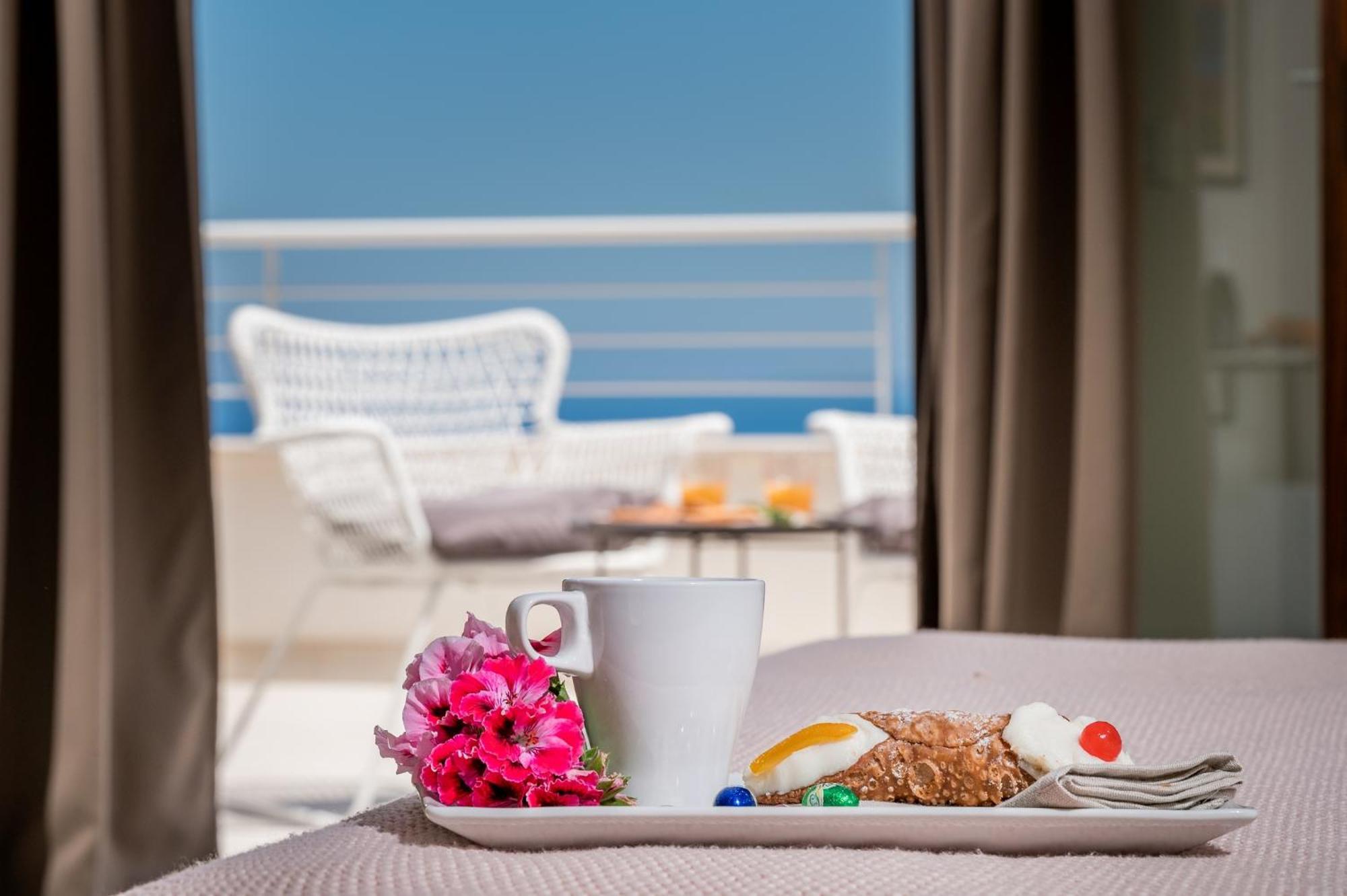 Villa Maria Con Piscina E Vista Mare Castellammare del Golfo Habitación foto