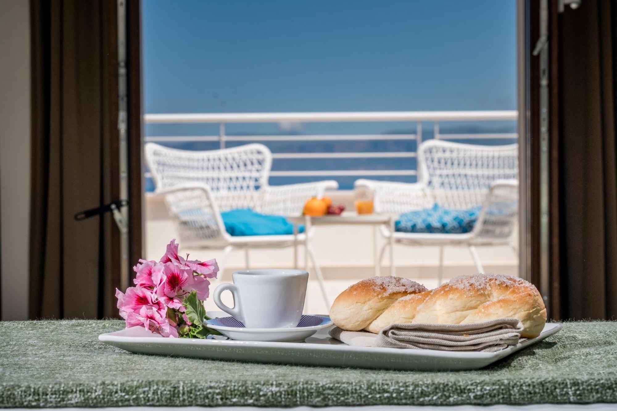 Villa Maria Con Piscina E Vista Mare Castellammare del Golfo Habitación foto