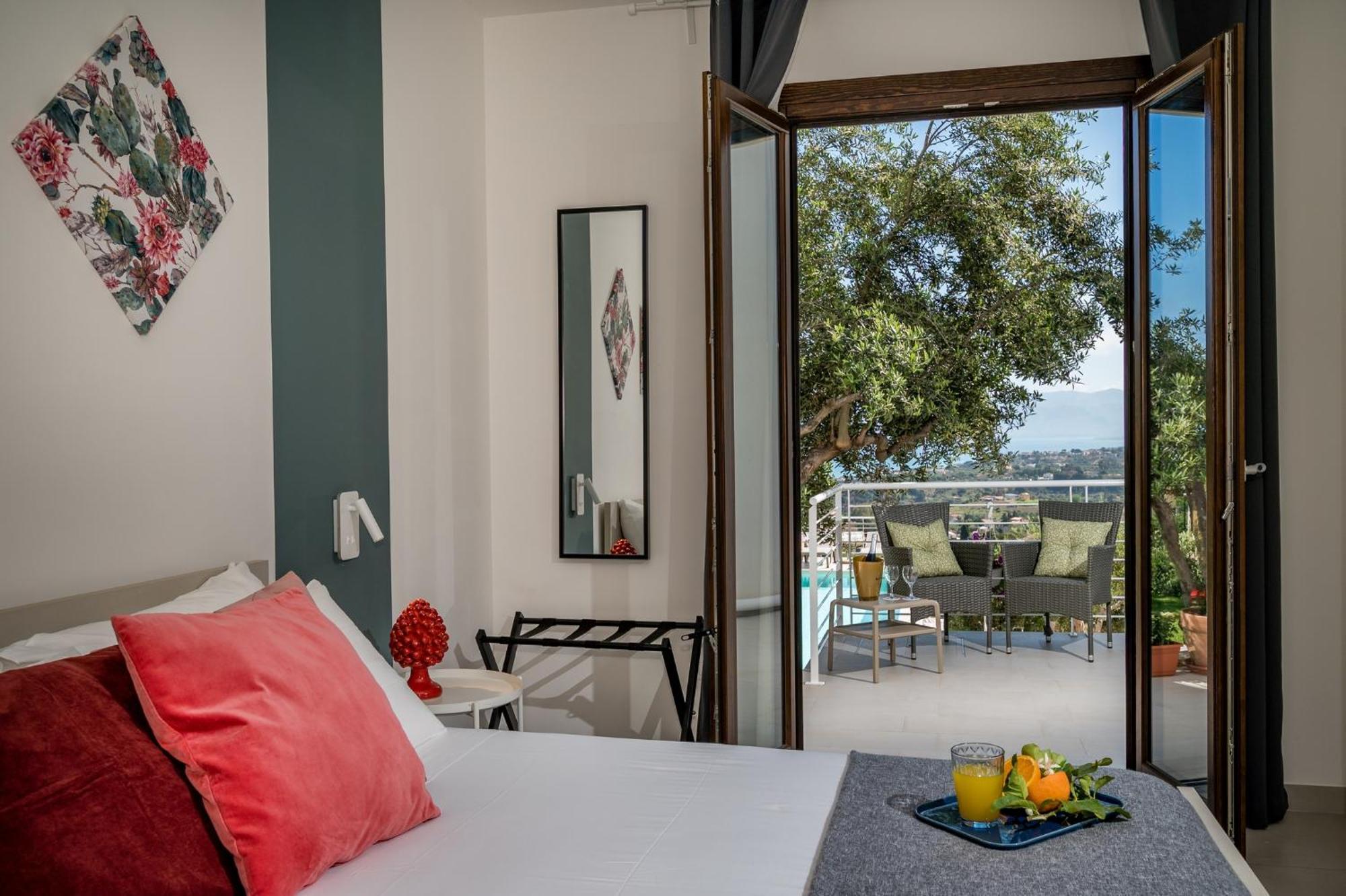 Villa Maria Con Piscina E Vista Mare Castellammare del Golfo Habitación foto